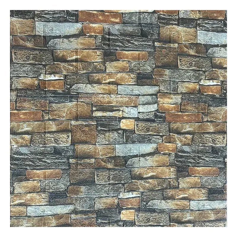 BRICKAURA – Carta da parati in schiuma 3D per pareti di stile