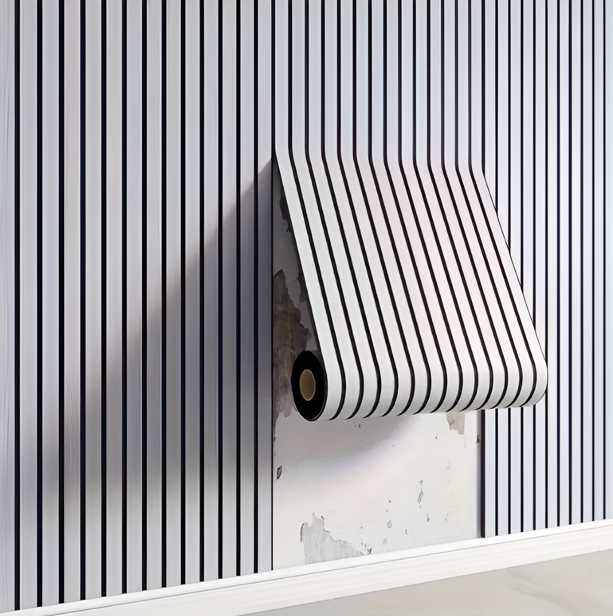 3D acupanel - self-adhesive wall panelling for stylish rooms