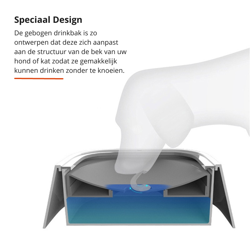 Pet Splash Bowl - Automatischer Wasserbrunnen für Haustiere-5