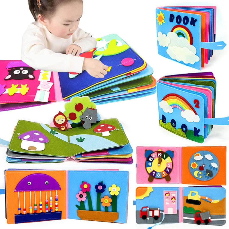 CurioSense Baby Board – Aprender y Descubrir en 3D para Niños Pequeños