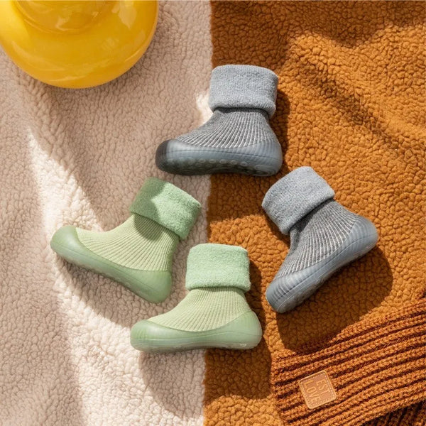 Mini Mode Kleinkind -Sockenschuhe - stilvolle Nicht -Slip -Sockenschuhe für Kleinkinder-3
