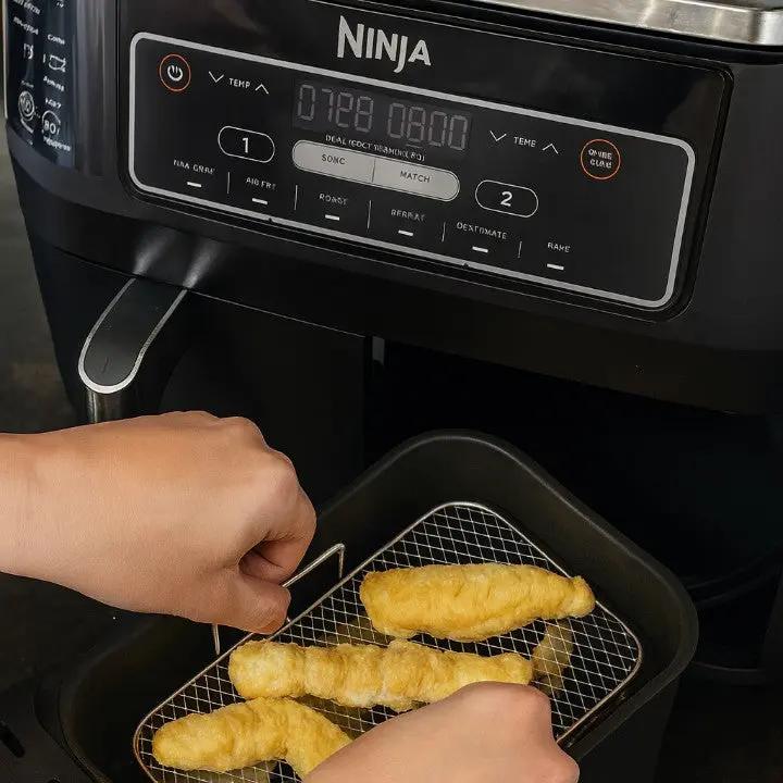 STACKCRISP – Stainless Steel Airfryer Rack with 3 Levels for Better Air Circulation
