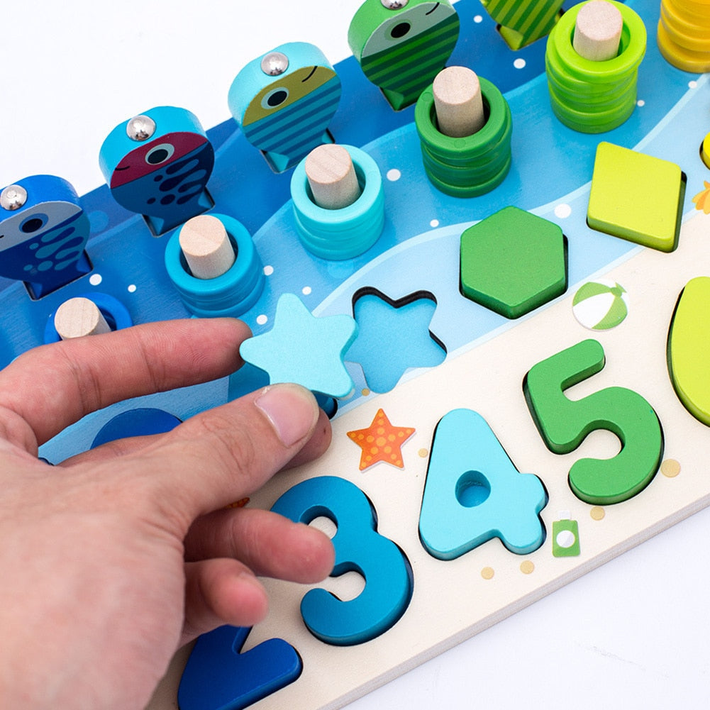 Eduwood - Bildungshölzerspielbrett für Wachstum-6