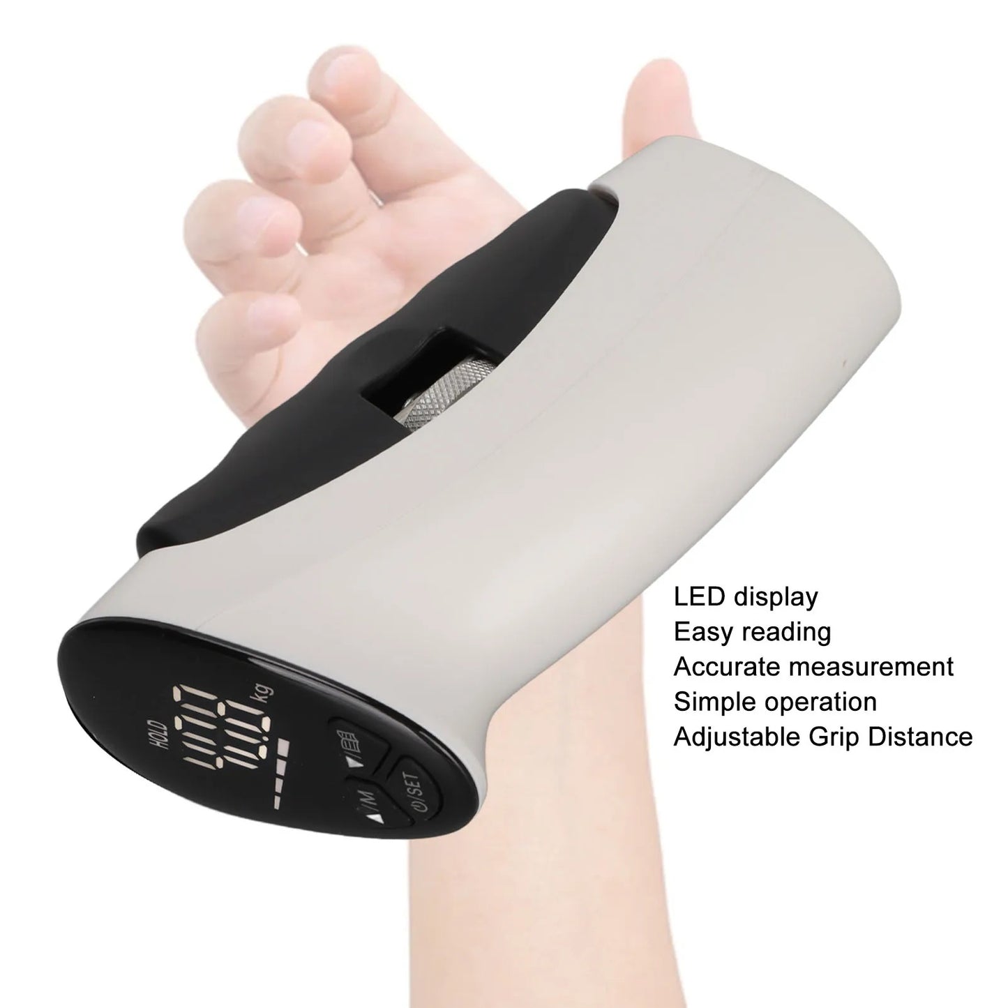 PowerGrip Pro - Digital grip strength measuring device for improving hand strength