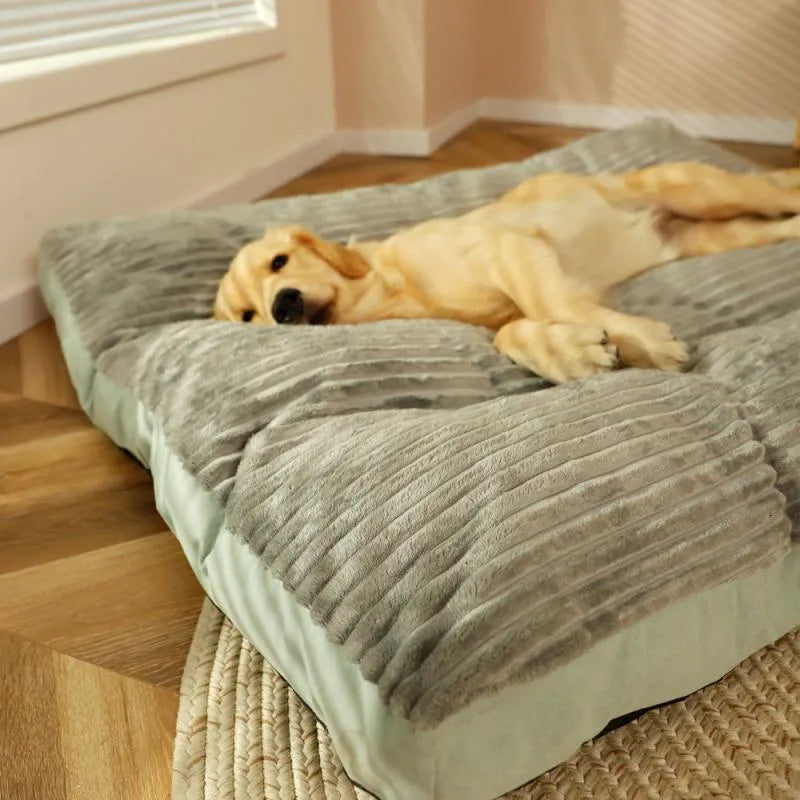 Orthopädisches Hundebett Grau Größe M L XL Hochwertiger Schaum-5