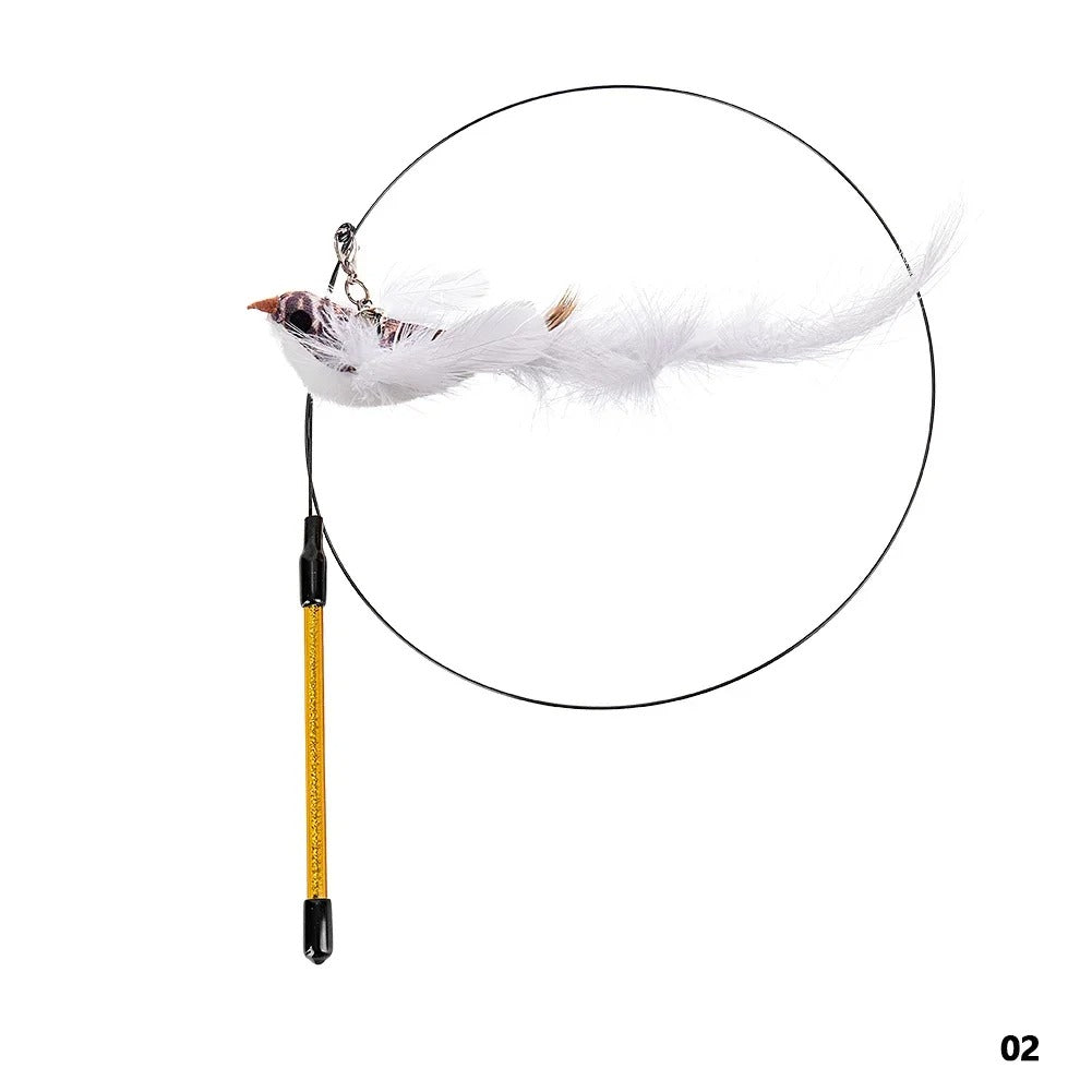 FLATTERN FREUND - Interactive cat toy with realistic bird movements
