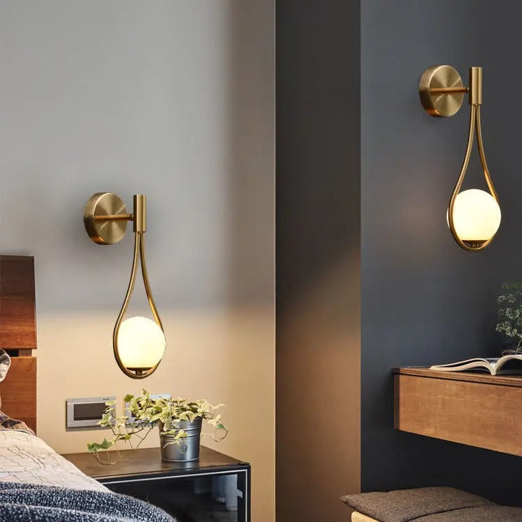 SkandiLux wall lamp - set of 2 lamps with Nordic flair & high-quality metal
