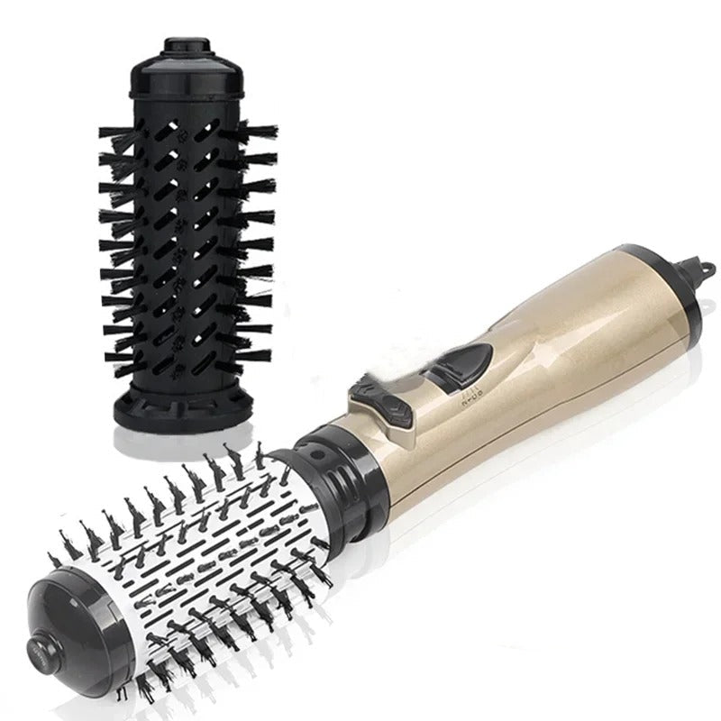 Revolveglam – 3-in-1 Elektrische haarstyler met föhn-, borstel- en krultangfunctie