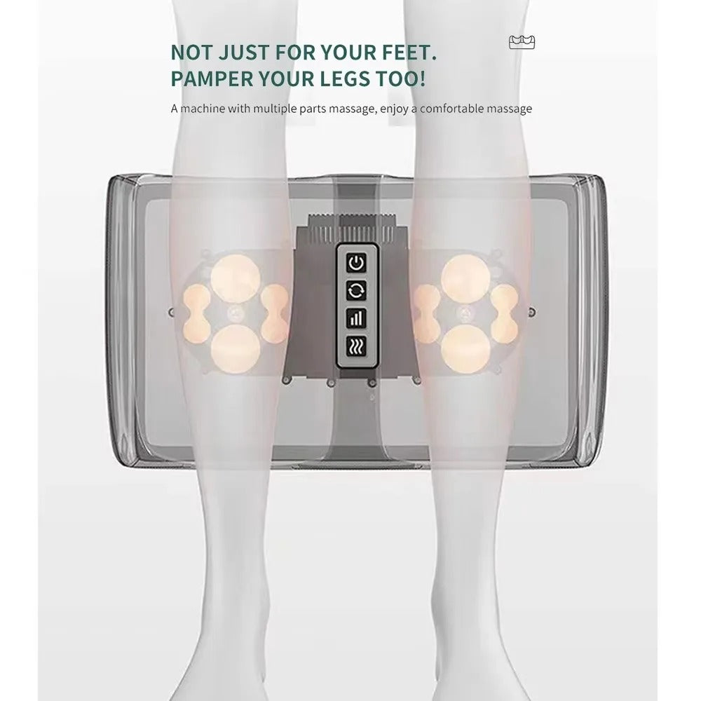 Soothestep - Massaggiatore plantare shiatsu di lusso con funzione calore | 12 sfere massaggianti 3D e timer