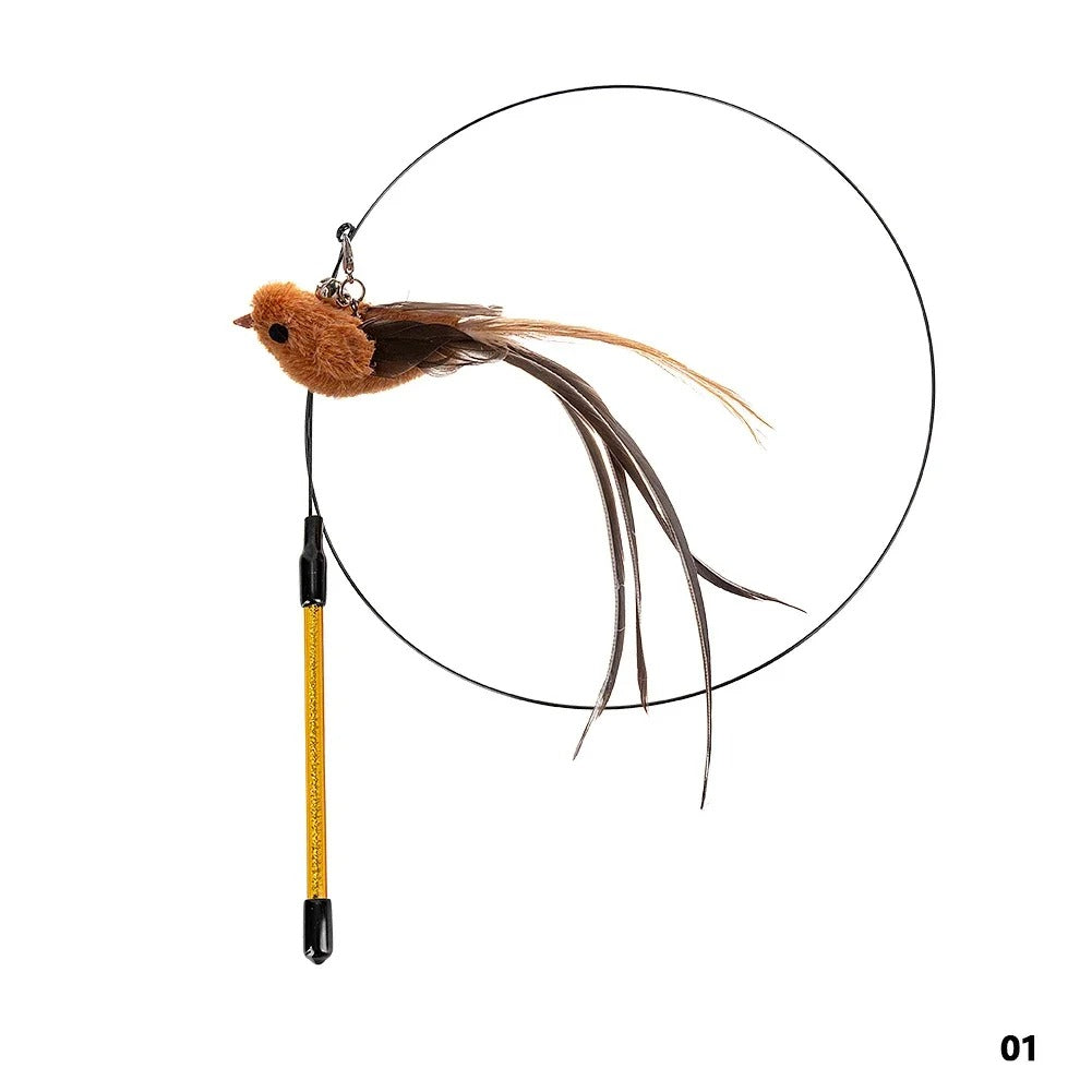 FLATTERN FREUND - Interactive cat toy with realistic bird movements
