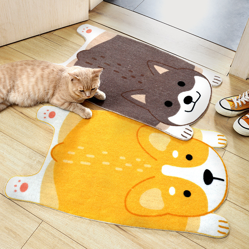 Cute Animal Non-Slip Mat for Kitchen, Bathroom & Hallway - Adorable Safety Rug-3