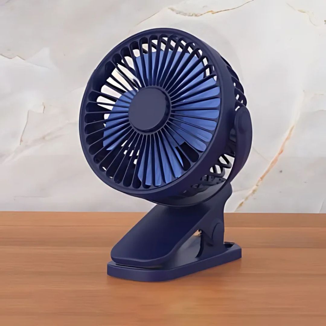 CLIPIXA – Modern clip fan with a strong grip
