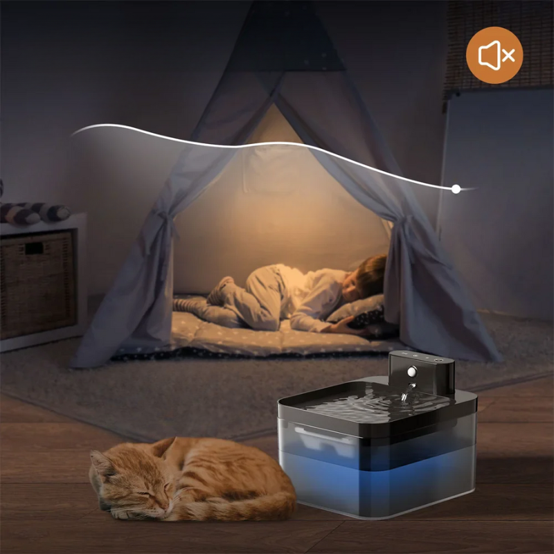 PureFlow Fountain - Smart Wireless Waterfontein für Katzen-2