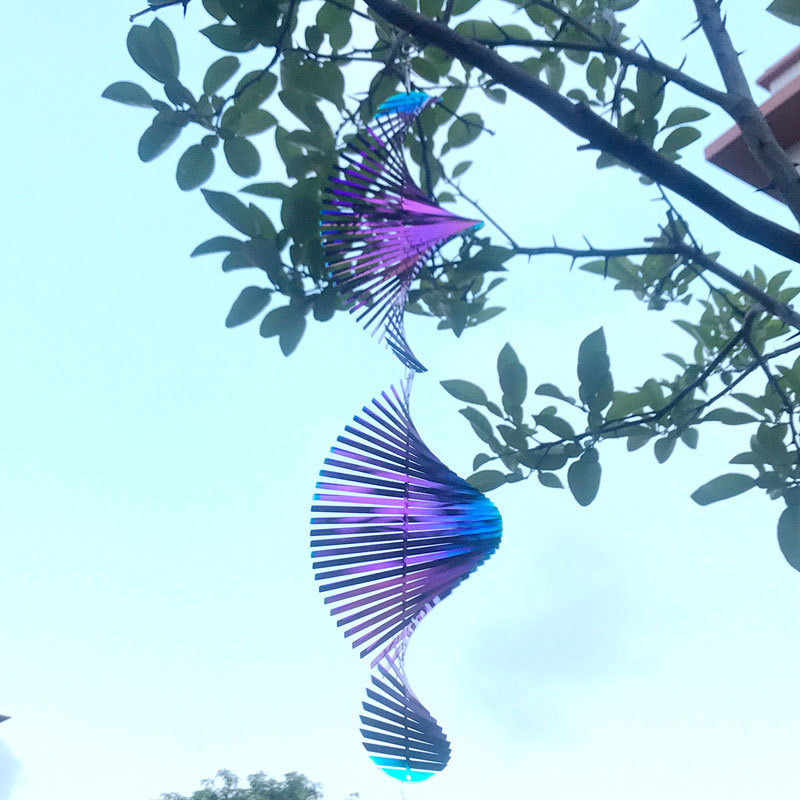 WhirlWind Spinner de Jardín - Decoración de Jardín Rotativa y Viva