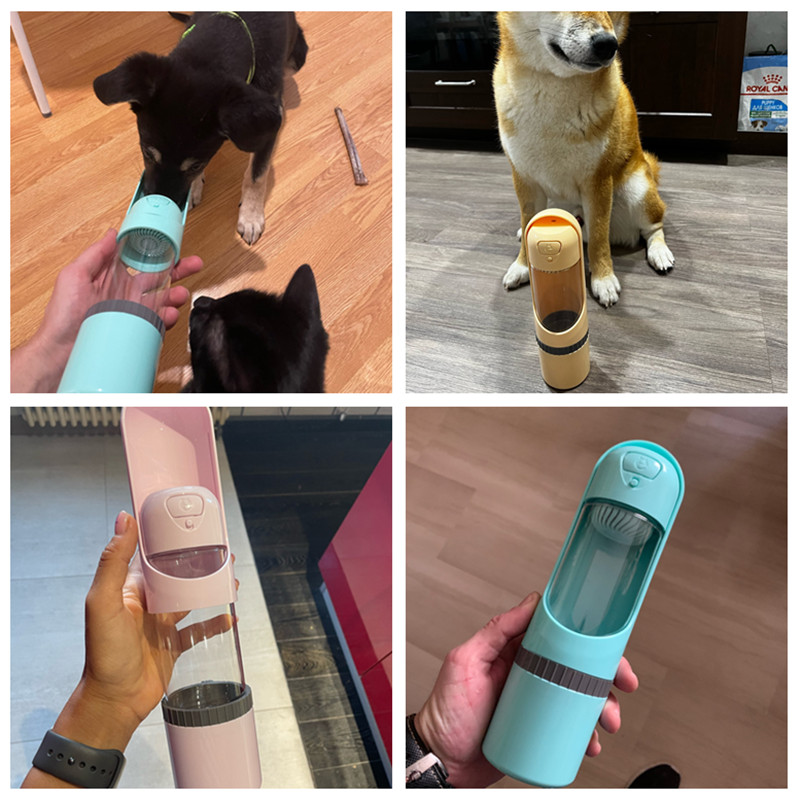 Pawbuddy - 2-in-1 Reisebecher für Hunde mit Futter- und Wasserschale, BPA-frei-5