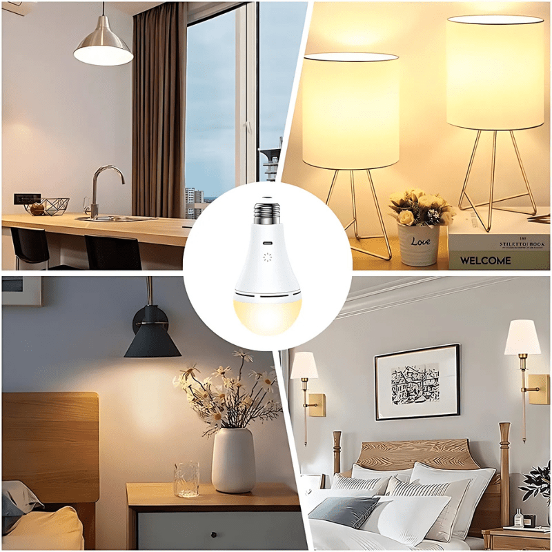 BRIGHTA – USB-Rechargeable LED Lamp for Home & Office