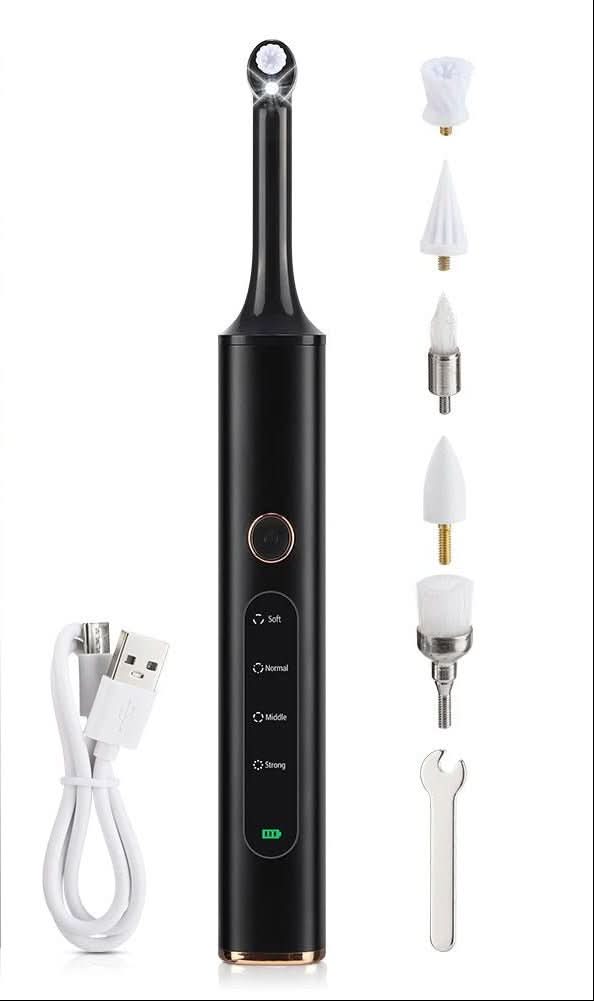 BRIGHTSMILE – Polissoir dentaire sans fil 5-en-1 pour des dents éclatantes de blancheur