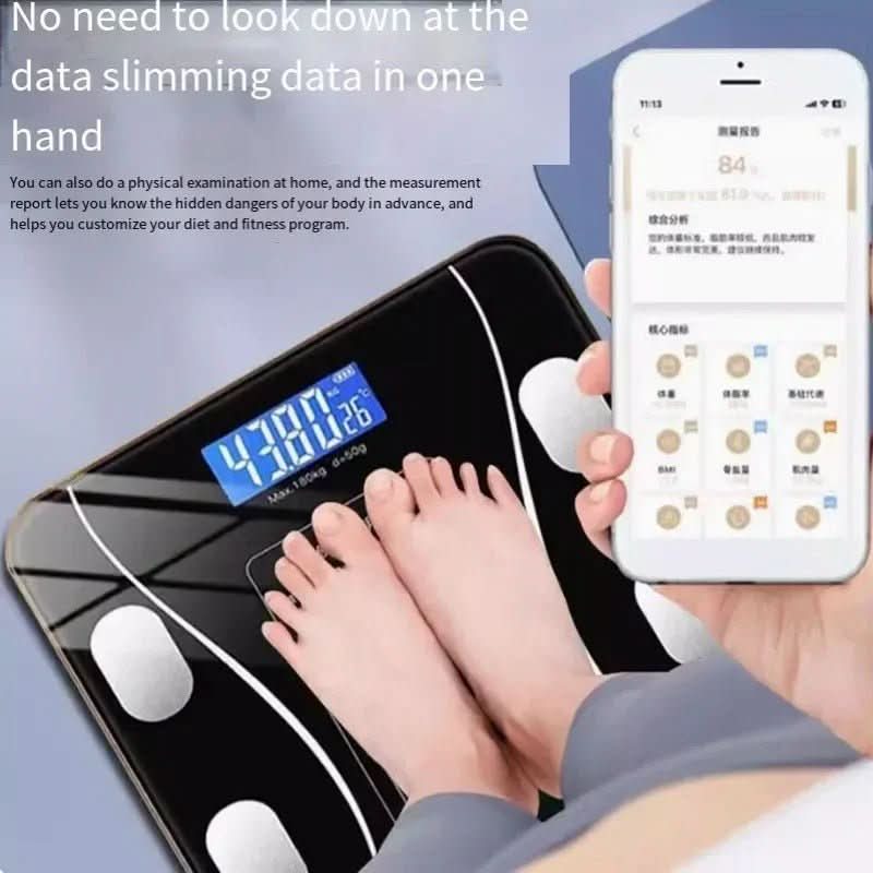 Fitscale - Intelligent body analysis scale with app connection