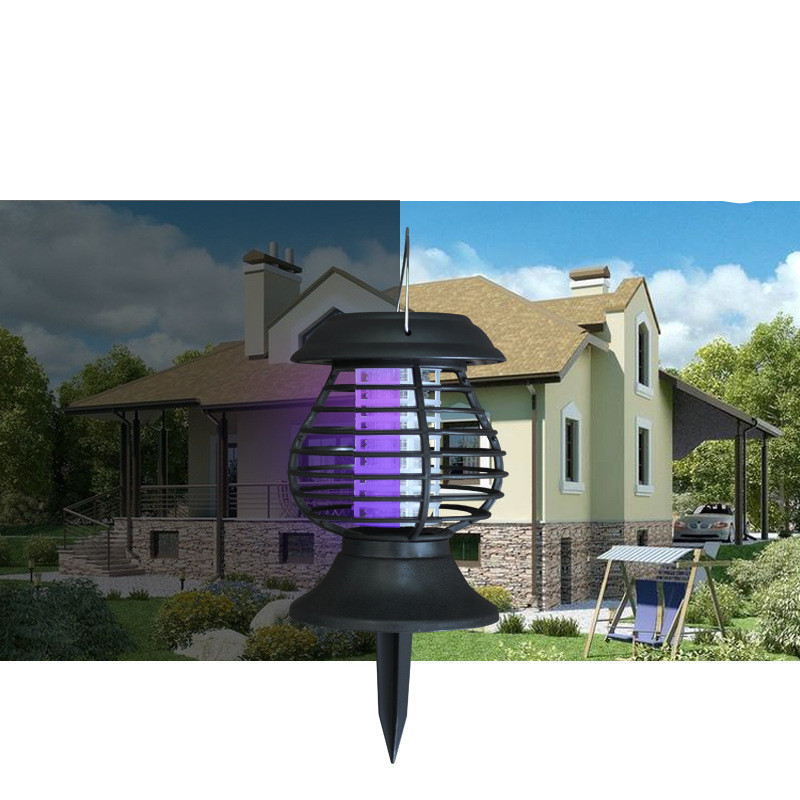 SolarGuard lámpara antimosquitos – protección contra insectos LED solar para exteriores