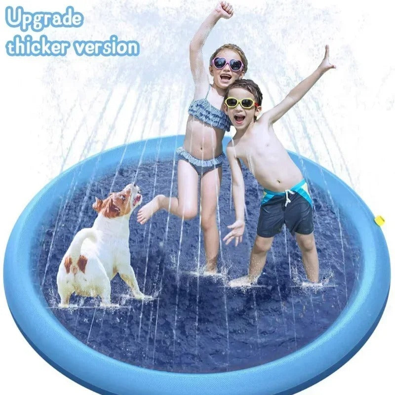 PetSplash Interactive Wasserpad – Refrescante y divertido para los días calurosos de verano con su mascota