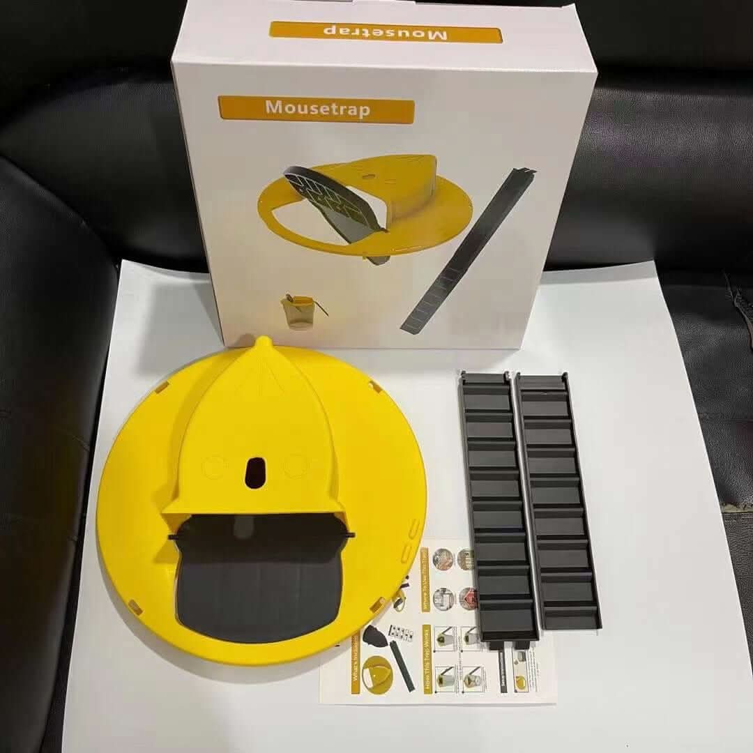 ECOGUARD ELITE - Humane Mouse Trap for Gentle, Reusable Rodent Control Indoors with No Hassle