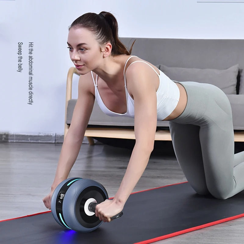 CorePro – buikspierwiel met terugslag en telfunctie voor effectieve core-training