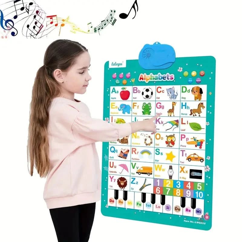 Sprechen ABC -Wandplakat für Kleinkinder - Leder spielerisch-2