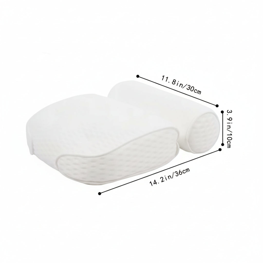 ERGORELAX Bath Pillow – Ergonomic & Comfortable for a Luxurious Bathing Experience