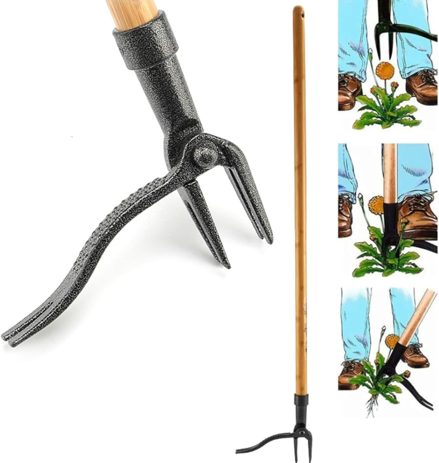Claw weed remover - Robust garden tool