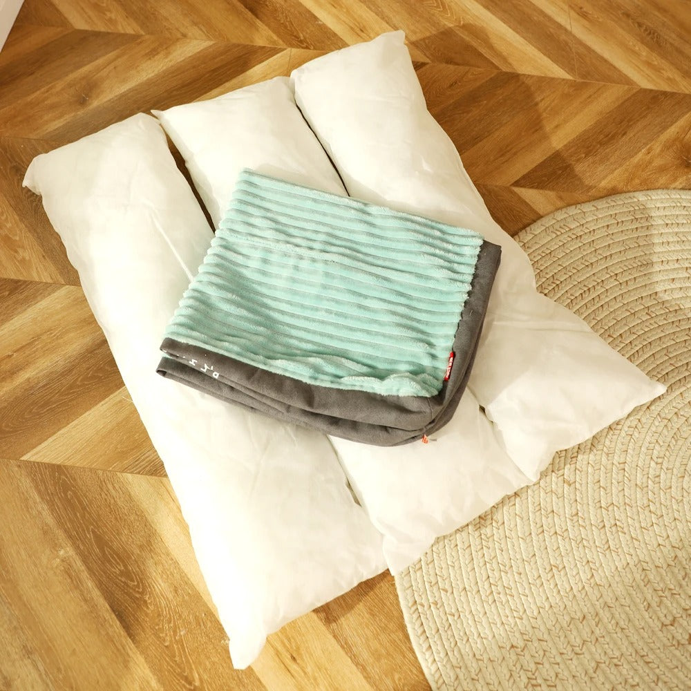 Orthopädisches Hundebett Grau Größe M L XL Hochwertiger Schaum-6