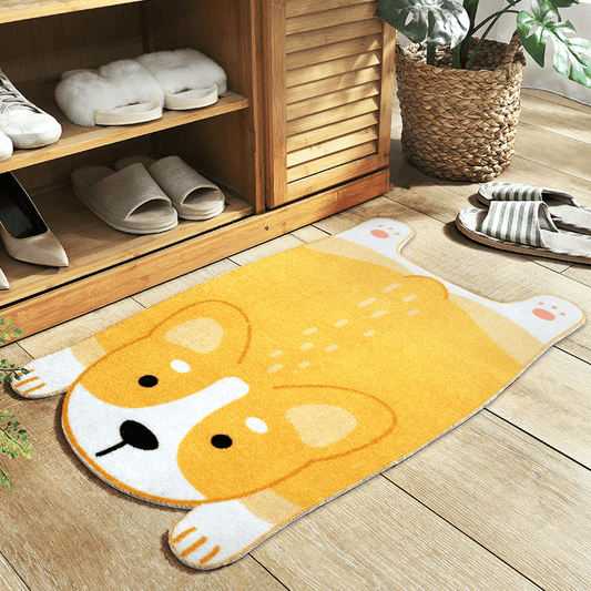 Cute Animal Non-Slip Mat for Kitchen, Bathroom & Hallway - Adorable Safety Rug-1
