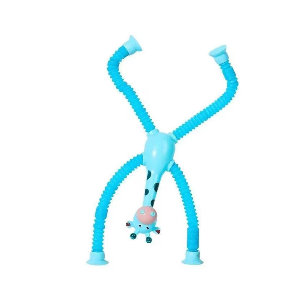 FlexiGiraffe – Dehnbares Saugnäpftassenspielzeug für kreative Kinder