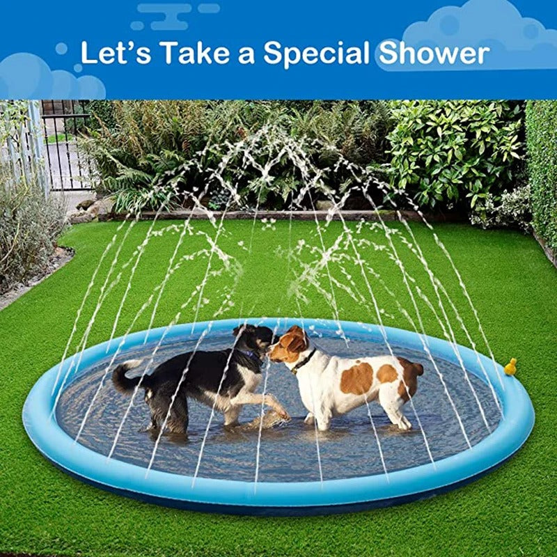 PetSplash Interactive Wasserpad – Refrescante y divertido para los días calurosos de verano con su mascota