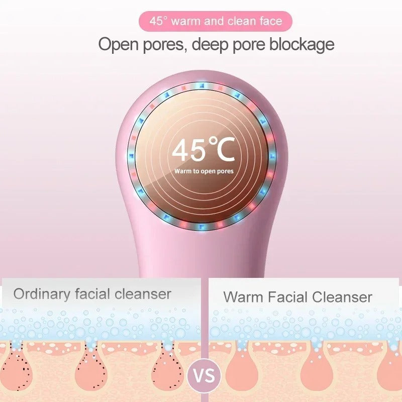 Velura Glow – Cepillo facial 3 en 1 para una piel radiante y saludable