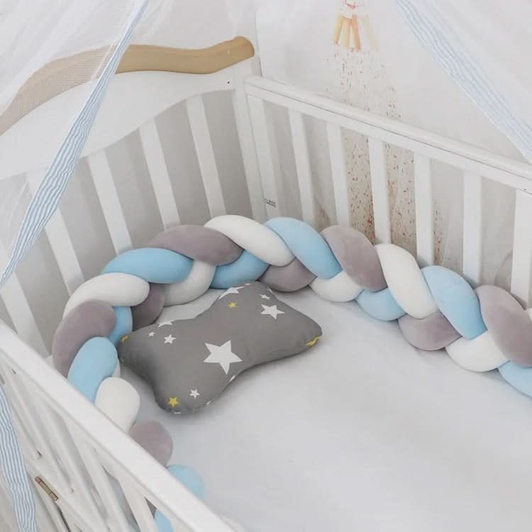 SnuggleNest - Cuscino per bambini intrecciato per un sonno sicuro e riposante