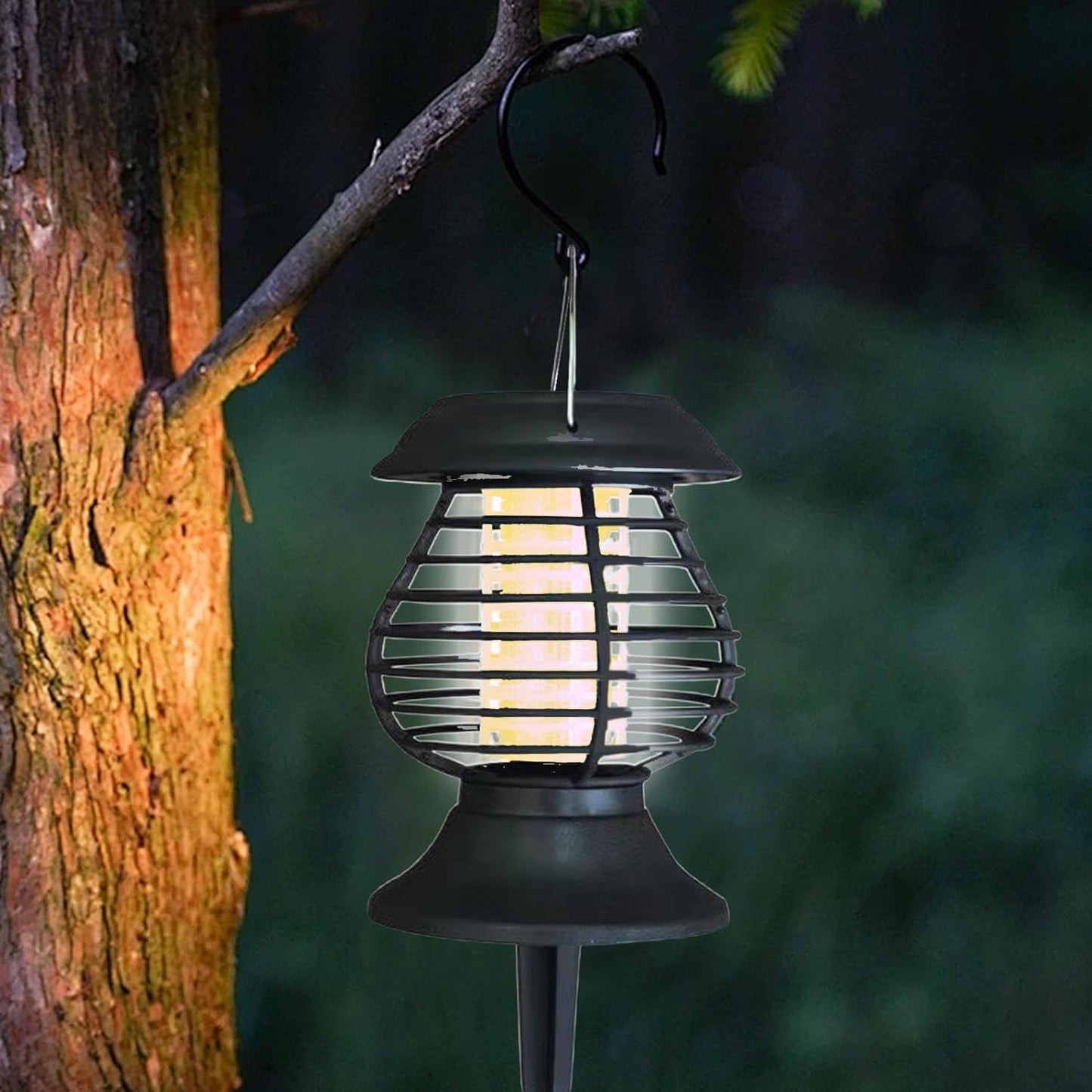 SolarGuard lámpara antimosquitos – protección contra insectos LED solar para exteriores