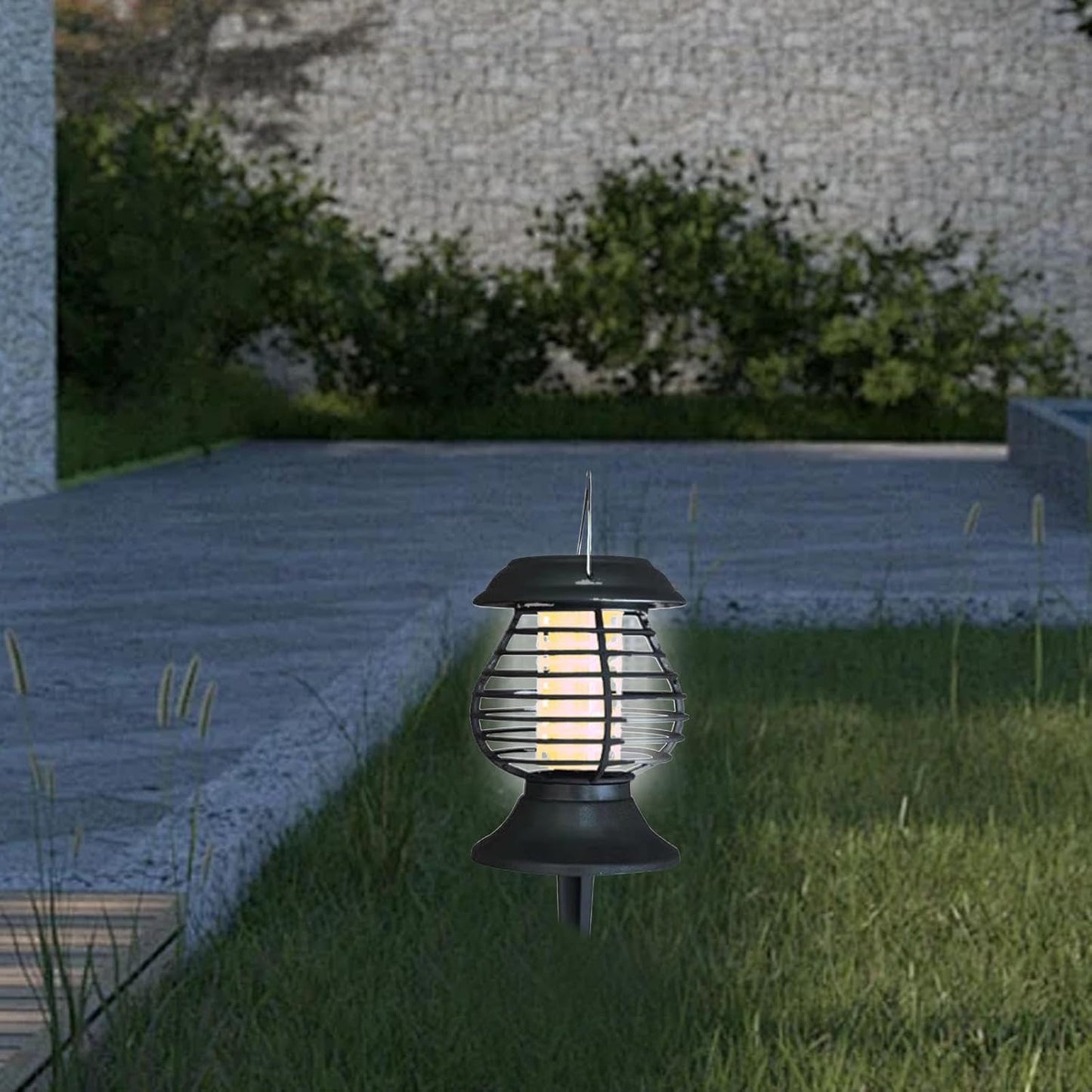 SolarGuard lámpara antimosquitos – protección contra insectos LED solar para exteriores
