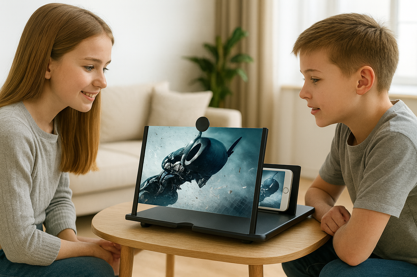 ZOOMFOLD – Faltbare HD-Bildschirmlupe für Smartphones