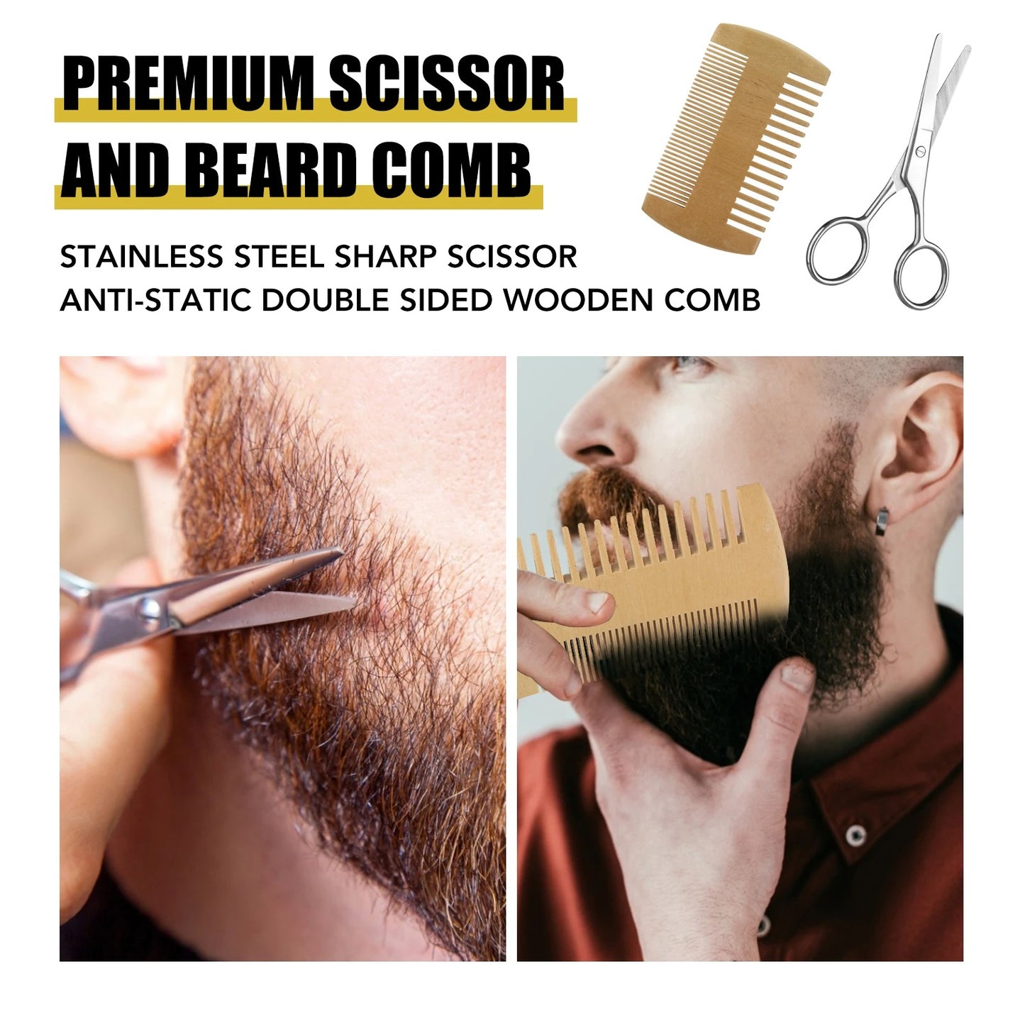 Bartboost - Kit de croissance de la barbe pour une barbe saine et vigoureuse