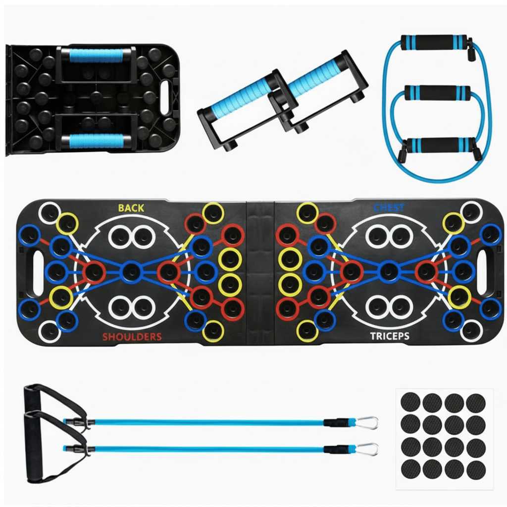 PowerFlex – Multifunktionales Trainingsboard für Brust-, Schulter- & Trizeps-Training