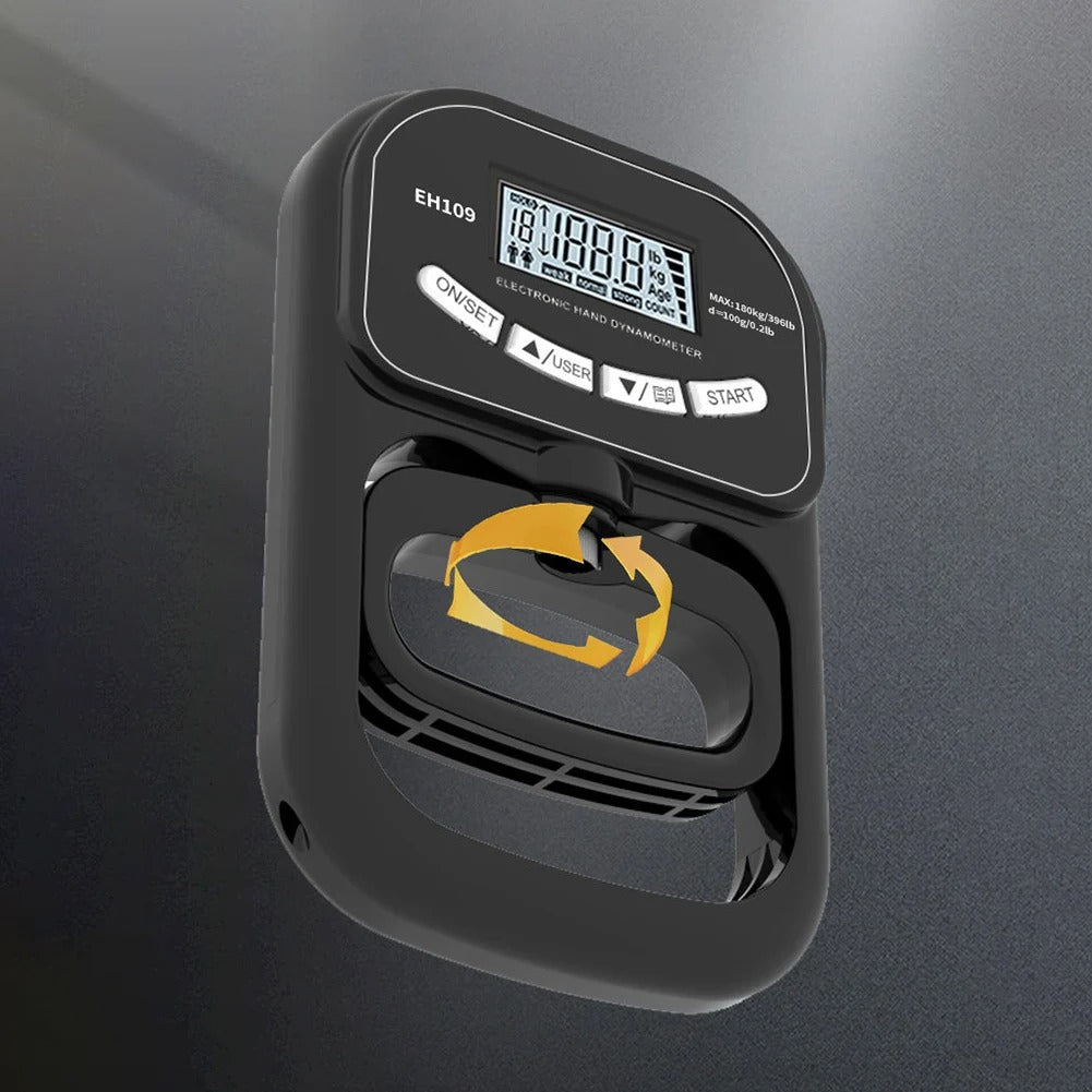 Gripmaster Digital - Precise hand-held measuring device for grip force measurement up to 120 kg