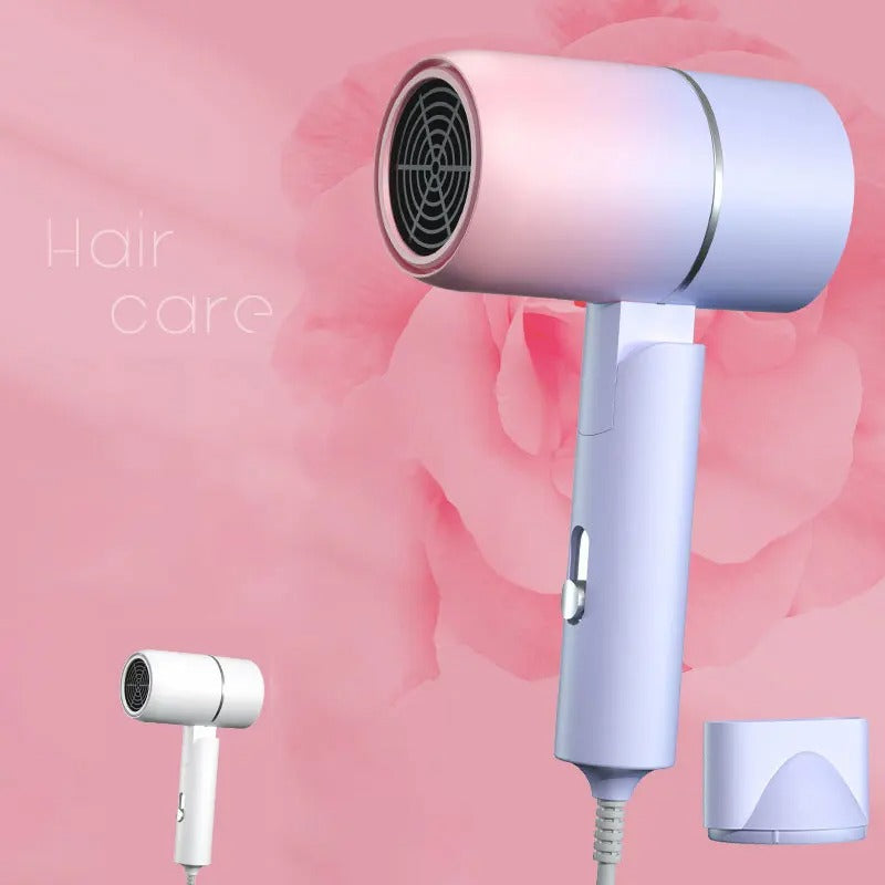 TRAVELBLOW - Sèche-cheveux pliable avec technologie ionique pour des cheveux brillants