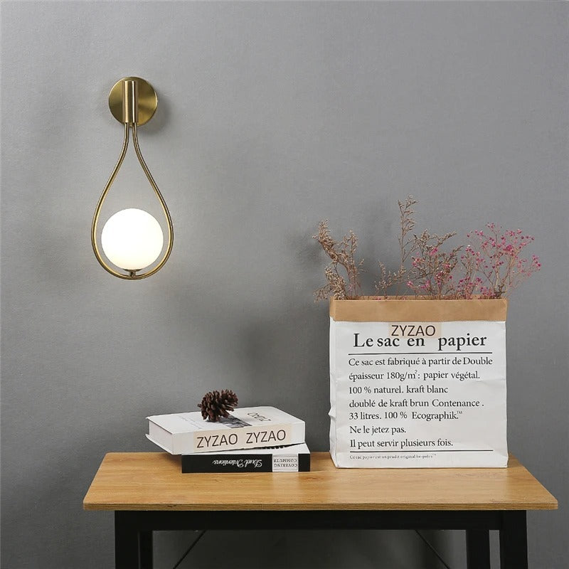 SkandiLux wall lamp - set of 2 lamps with Nordic flair & high-quality metal