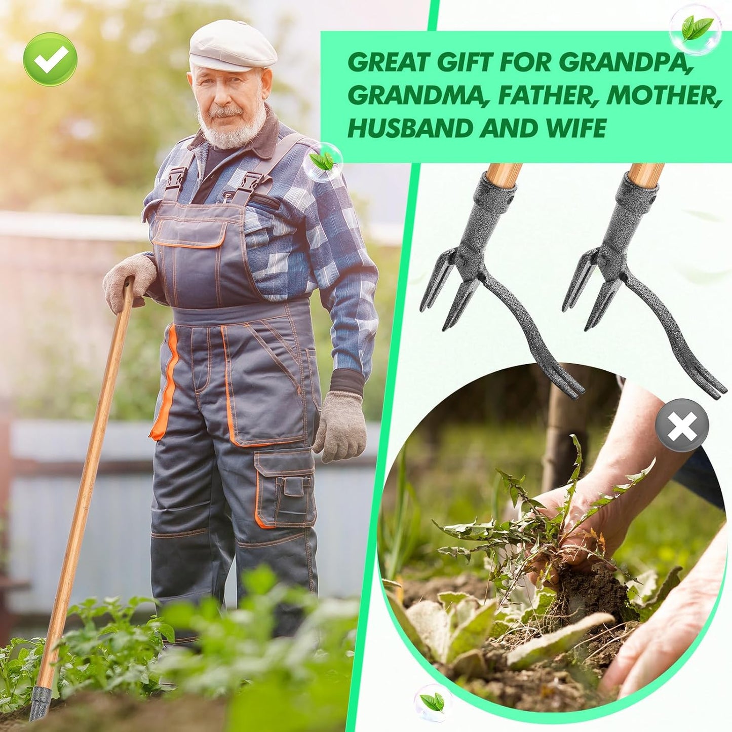 Claw weed remover - Robust garden tool
