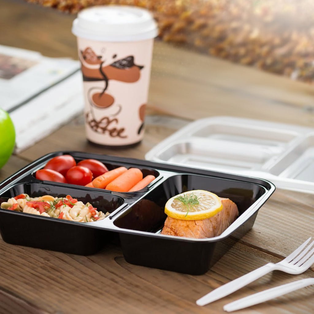 MEALSTACK – 3-Compartment Bento Box for Organized Meals