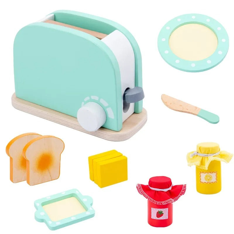 MiniChef Juego de cocina de madera realista para pequeños chefs