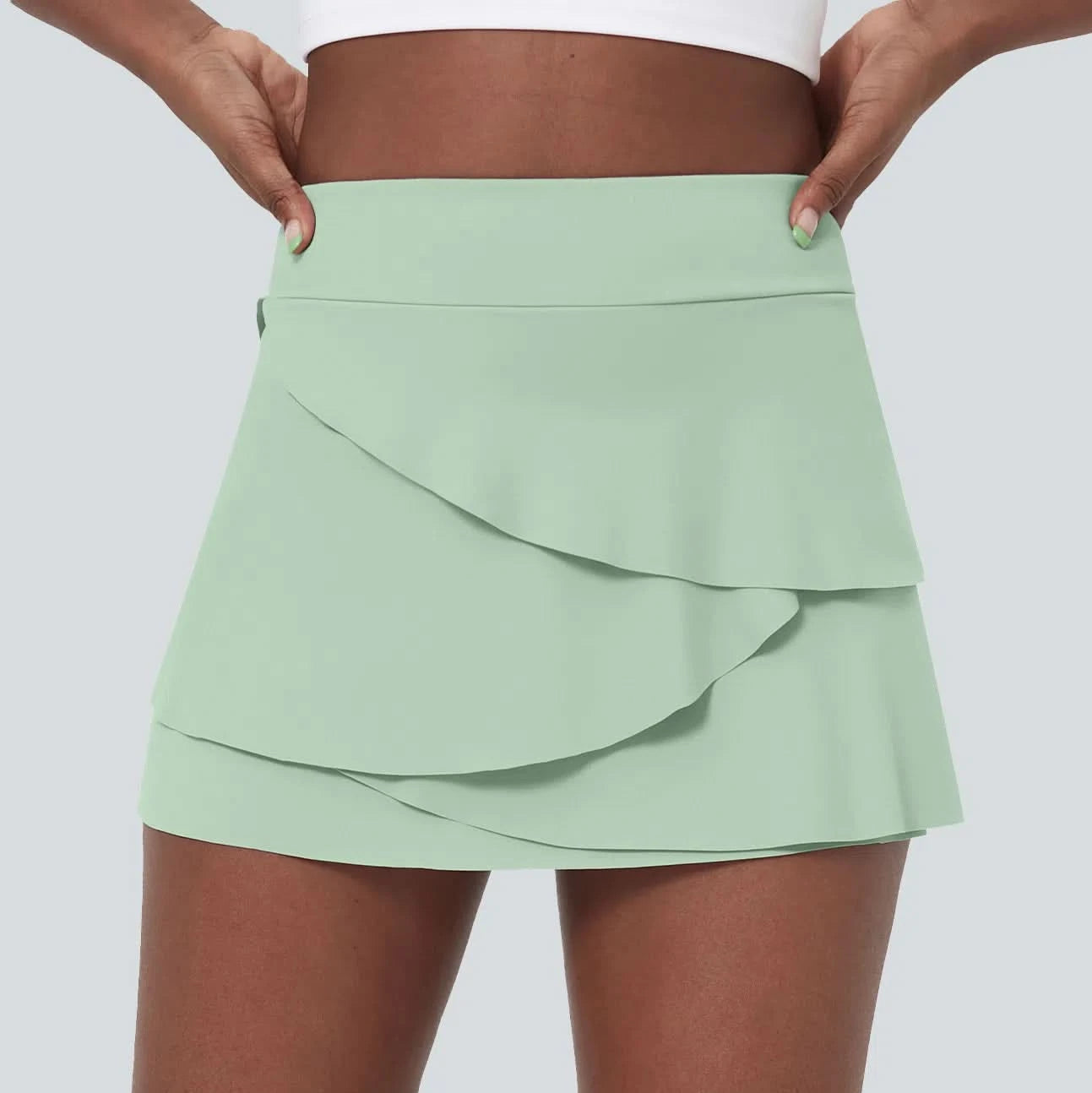 MARIPOSA - Jupe de golf 2 en 1 aérée avec motif dégradé et poches