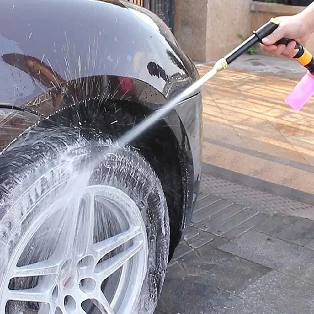 JetSpray pistola de agua a alta presión – robusta y versátil para jardín y cuidado del coche