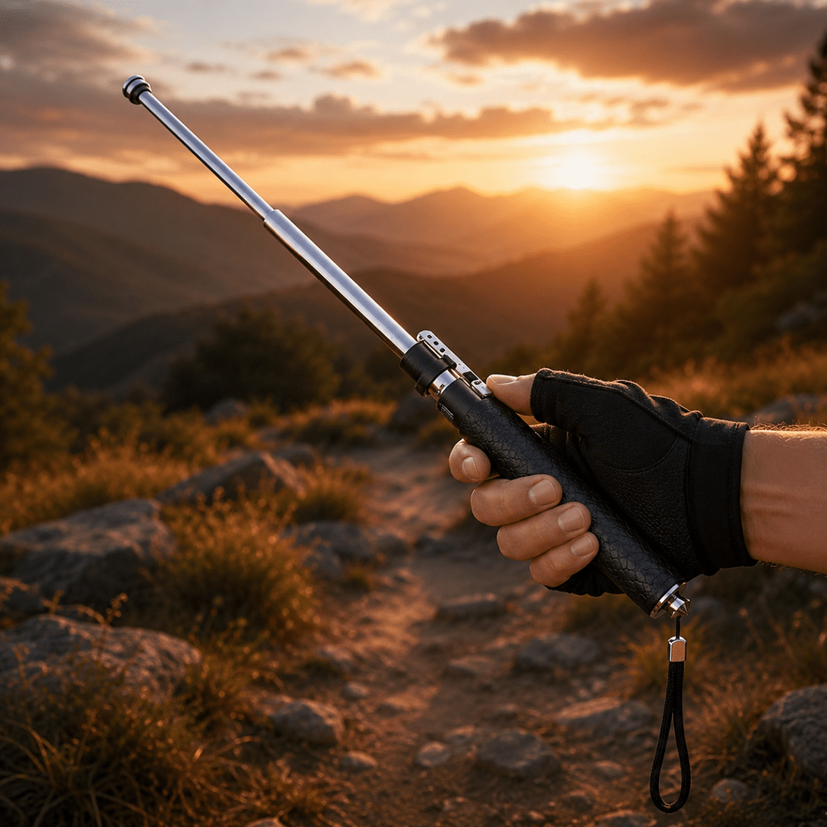 TREKSTEADY – Sturdy Trekking Pole for Stability and Secure Support on the Go