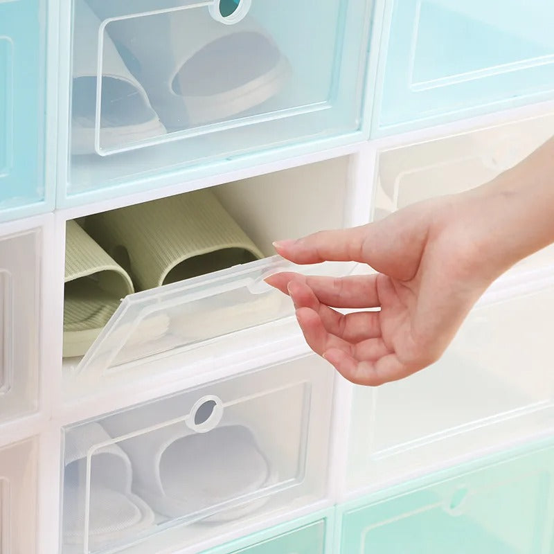 Stackable Shoe Box - Transparent storage solution